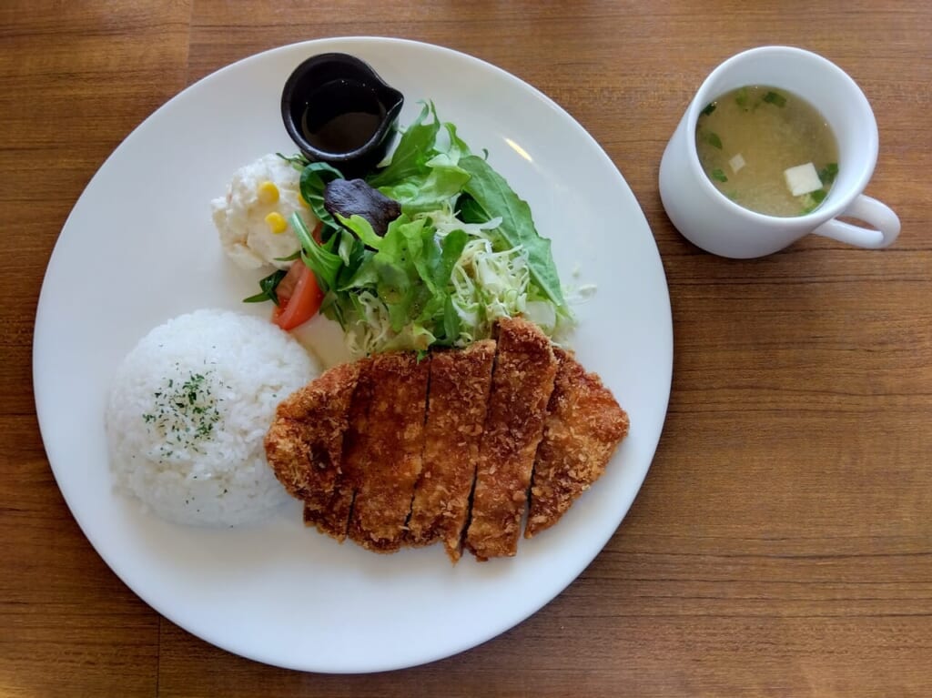 ロースカツプレート