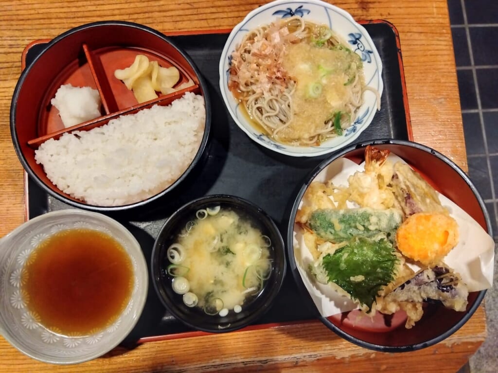 天ぷら定食
