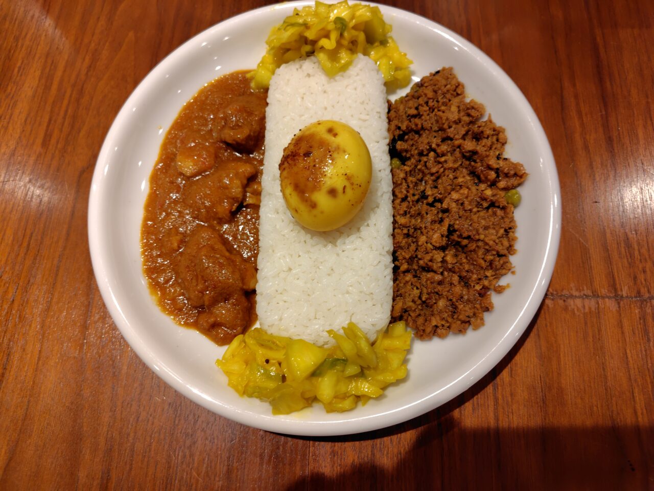 カレー2種盛り