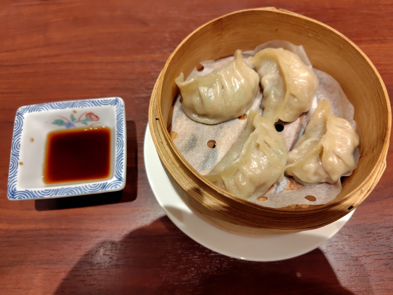 ハーフ餃子