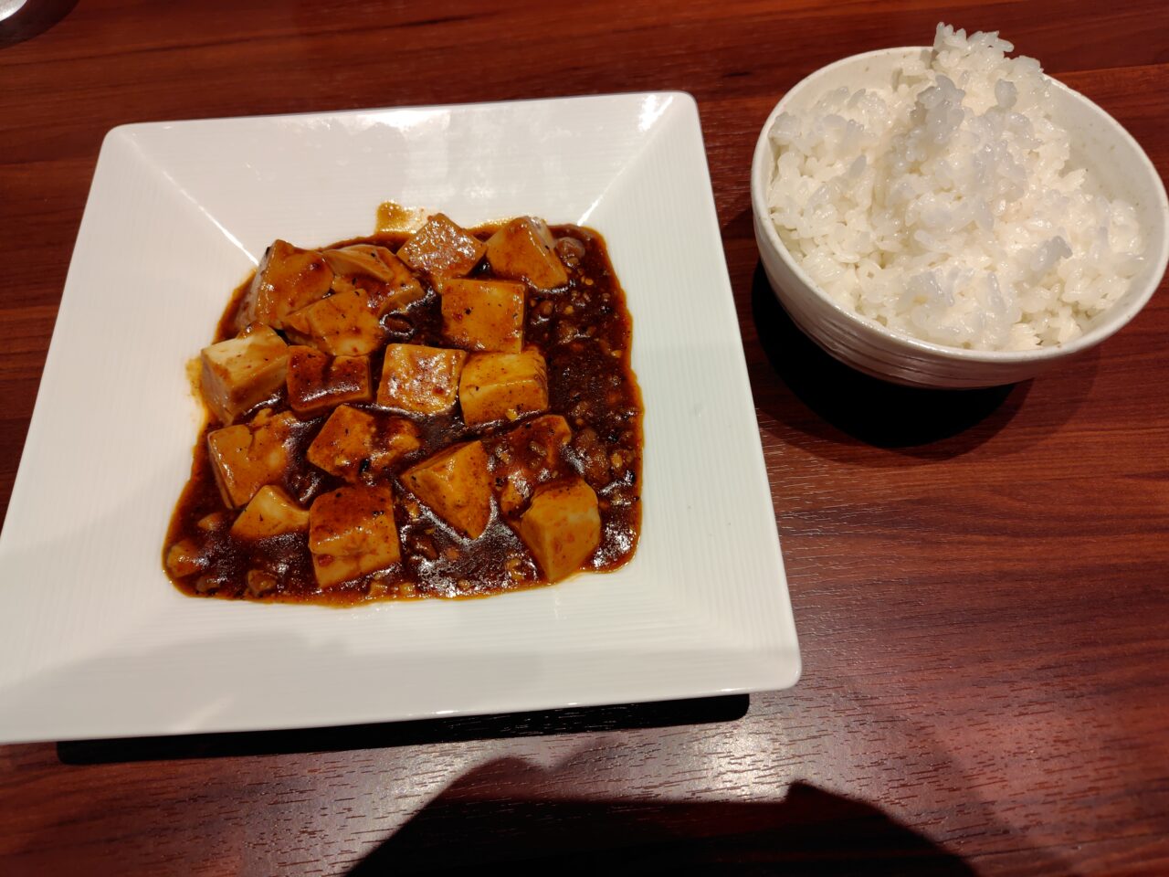 ハーフ麻婆豆腐
