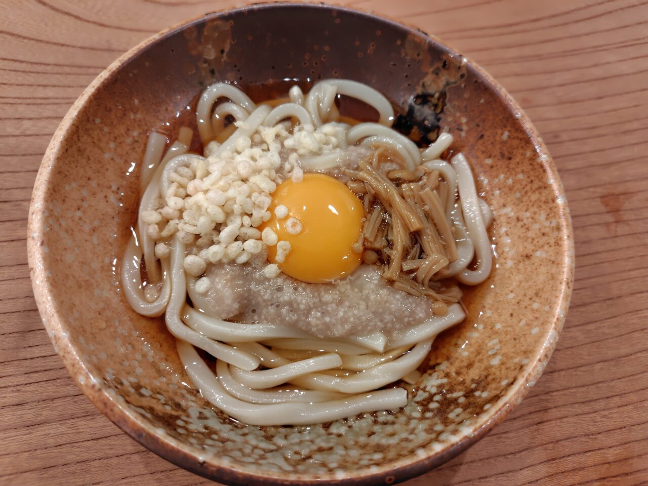 月見うどん