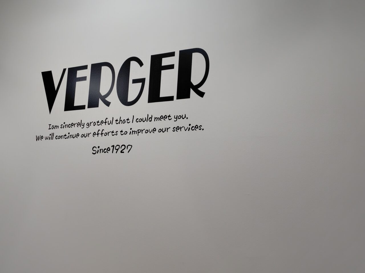 VERGER