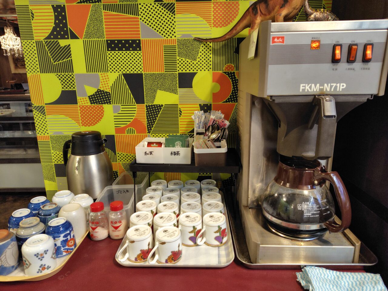 フリードリンクコーナー